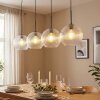 Koyoto hanging light, globe light, pendant light clear, 4-light sources