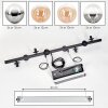 Chehalis hanging light, globe light, pendant light Amber, clear, Smoke-coloured, 8-light sources
