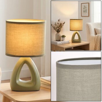 Garin table lamp green, 1-light source