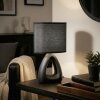 Garin table lamp black, 1-light source