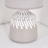 Mirvel table lamp grey, white, 1-light source