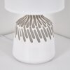 Mirvel table lamp grey, white, 1-light source