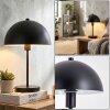 Veltri table lamp black, 1-light source