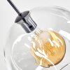 Ripoll hanging light, globe light, pendant light clear, 1-light source