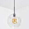 Ripoll hanging light, globe light, pendant light clear, 1-light source