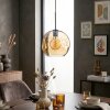 Ripoll hanging light, globe light, pendant light Amber, 1-light source