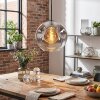 Ripoll hanging light, globe light, pendant light clear, Smoke-coloured, 1-light source
