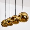 Ripoll hanging light, globe light, pendant light gold, 4-light sources