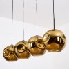 Ripoll hanging light, globe light, pendant light gold, 4-light sources