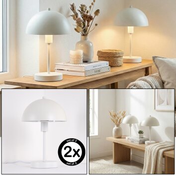 Veltri table lamp white, 1-light source