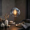 Koyoto hanging light, globe light, pendant light 30 cm blue, 1-light source