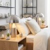 Rilon table lamp matt nickel, 2-light sources