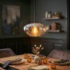 Mertola hanging light, pendant light Amber, 1-light source
