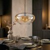 Mertola hanging light, pendant light Amber, clear, 1-light source
