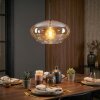 Mertola hanging light, pendant light Amber, clear, 1-light source