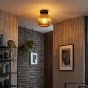 Koyoto ceiling light, globe light 20 cm gold, 1-light source