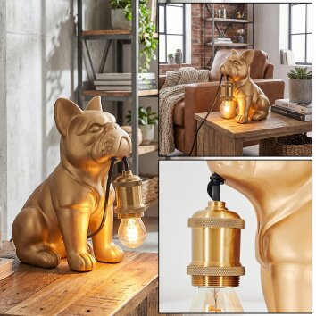 Harol table lamp gold, 1-light source