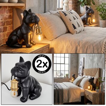 Harol table lamp black, 1-light source