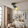 Horen ceiling light, ceiling spotlight green, 1-light source