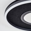 Halor ceiling light LED black, 1-light source