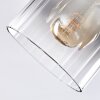 Casterk ceiling light, ceiling spotlight brown, chrome, 1-light source