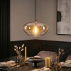 Mertola hanging light, pendant light Amber, clear, 1-light source
