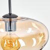 Mertola hanging light, pendant light Amber, clear, 1-light source