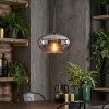 Mertola hanging light, pendant light Smoke-coloured, 1-light source