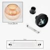 Koyoto ceiling light, globe light 20 cm Amber, 1-light source