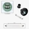 Koyoto ceiling light, globe light 20 cm green, 1-light source