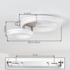 Jalek ceiling light LED sand-coloured, 1-light source