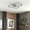 Baiyin ceiling light LED chrome, silver, 1-light source