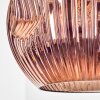 Ripoll hanging light, globe light, pendant light coppery, 1-light source