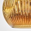 Ripoll hanging light, globe light, pendant light gold, 1-light source