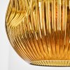 Ripoll hanging light, globe light, pendant light gold, 1-light source