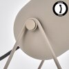 Horen table lamp sand-coloured, 1-light source