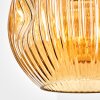 Ripoll hanging light, globe light, pendant light Amber, 1-light source