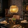 Ripoll hanging light, globe light, pendant light gold, clear, 1-light source