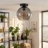 Koyoto ceiling light, globe light 20 cm Smoke-coloured, 1-light source