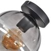 Koyoto ceiling light, globe light 20 cm Smoke-coloured, 1-light source