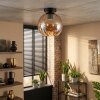 Koyoto ceiling light, globe light 20 cm Amber, 1-light source