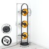 Jarin floor lamp black, 3-light sources