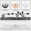 Koyoto hanging light, globe light, pendant light Amber, clear, Smoke-coloured, 3-light sources