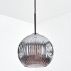 Ripoll hanging light, globe light, pendant light Smoke-coloured, 1-light source