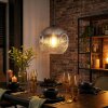 Ripoll hanging light, globe light, pendant light clear, Smoke-coloured, 1-light source