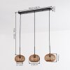 Mulstrand hanging light, pendant light Ecru, 3-light sources