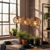 Mulstrand hanging light, pendant light brown, 3-light sources