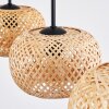 Bauro hanging light, pendant light Ecru, 3-light sources