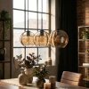 Koyoto hanging light, pendant light Amber, 3-light sources