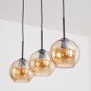 Koyoto hanging light, pendant light Amber, 3-light sources